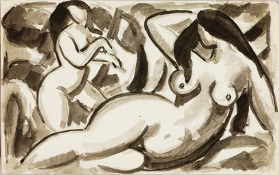 Dois nus femininos de Carl Newman