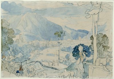 Vista de Trento de Carl Philipp Fohr