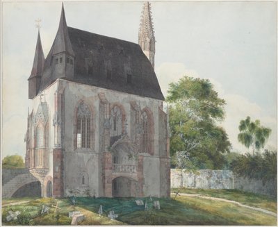 O Totenkapelle em Kiedrich, ca 1814. de Carl Philipp Fohr
