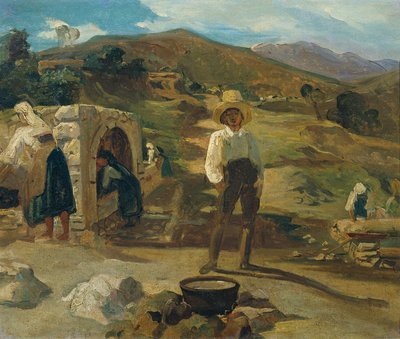 Paisagem Italiana de Carl Rahl