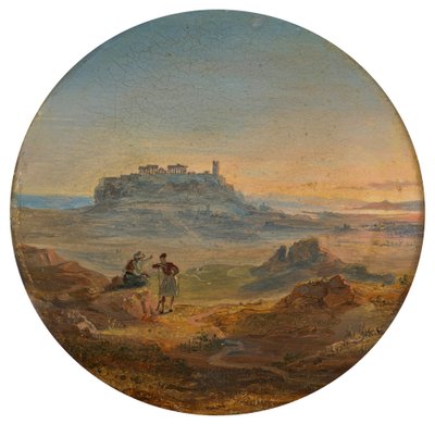 Acrópole de Atenas de Carl Rottmann