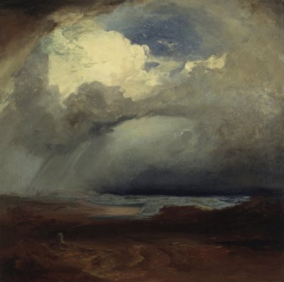 O campo de batalha em Maratona, 1849 de Carl Rottmann