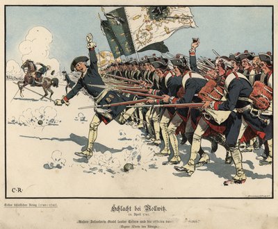 Batalha de Mollwitz de Carl Röchling