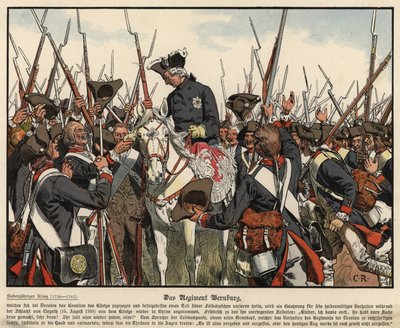 O Regimento de Bernburg de Carl Röchling