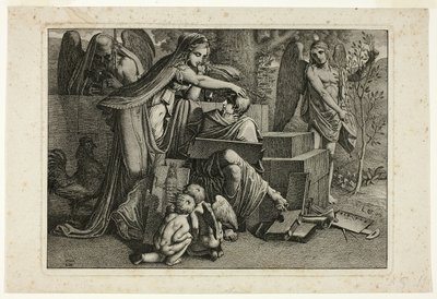 Alegoria da Arte: Uma Juventude Inspirada pelo Espírito da Arte de Carl Russ