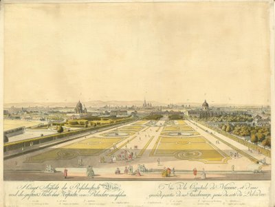 Viena do Belvedere de Carl Schütz