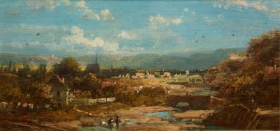 Pequena cidade bávara de Carl Spitzweg