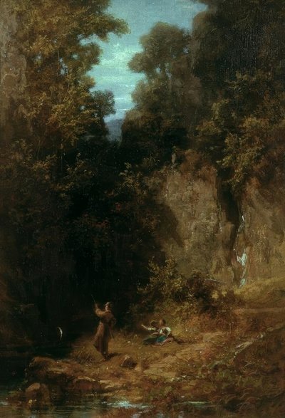 O pescador de Carl Spitzweg