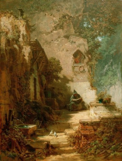 O eremita de Carl Spitzweg