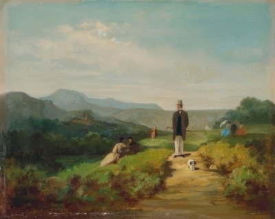 The Manor (orgulho de Haia) de Carl Spitzweg
