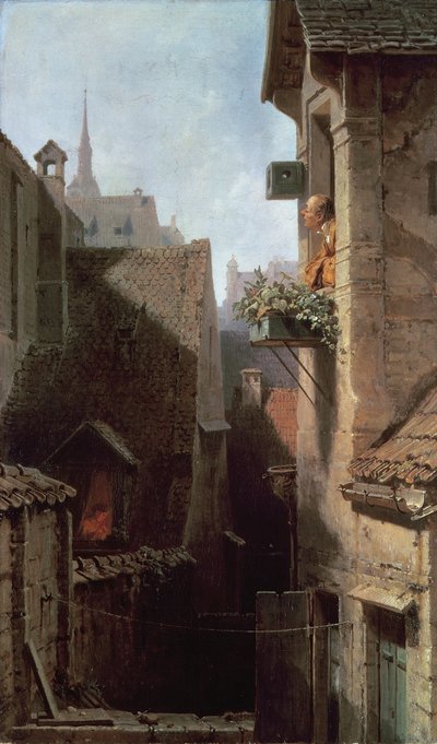 O hipocondríaco de Carl Spitzweg