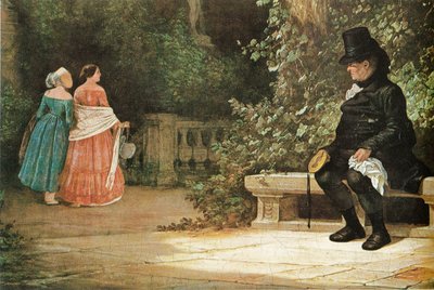 O viúvo de Carl Spitzweg