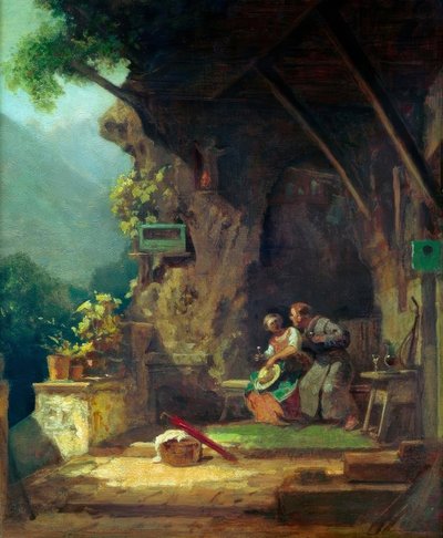 O eremita apaixonado de Carl Spitzweg