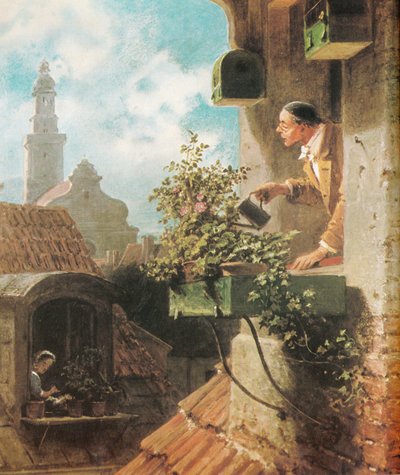 O sótão de Carl Spitzweg