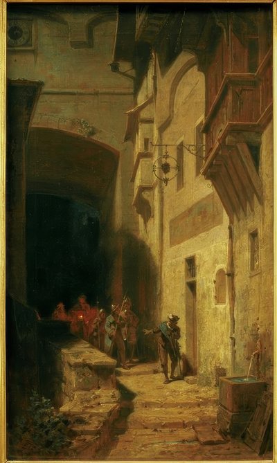 The Scharwache de Carl Spitzweg