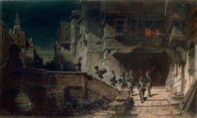 The Scharwache de Carl Spitzweg