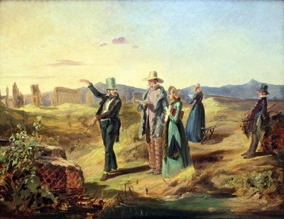 Inglês no Campagna de Carl Spitzweg