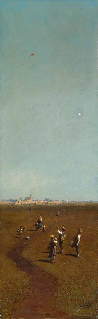 Papagaios voadores, ca 1880-1885 de Carl Spitzweg