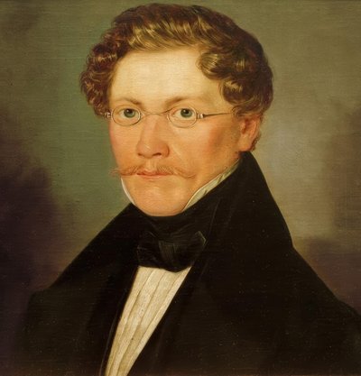 auto-retrato de Carl Spitzweg