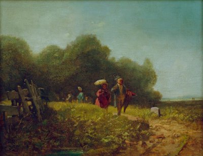 passeio de domingo de Carl Spitzweg