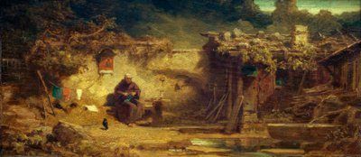 Eremita de tricô de Carl Spitzweg
