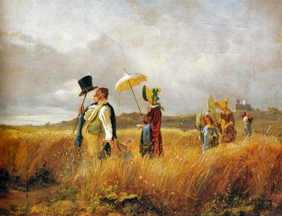 Passeio de domingo de Carl Spitzweg