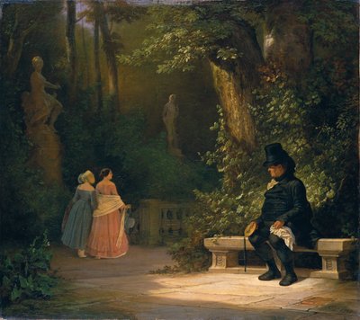 O Viúvo de Carl Spitzweg