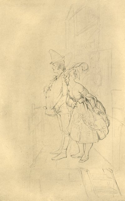 Vamos, senhores!, Meados do século XIX, c1924. de Carl Spitzweg