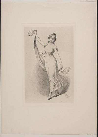 Garota dançarina de Carl Thomsen