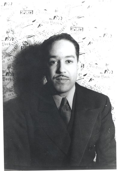 Langston Hughes (1902-67) 29 de fevereiro de 1936 (impressão em gelatina e prata) de Carl Van Vechten