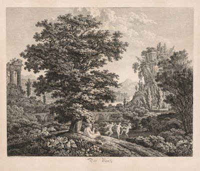 A dança, 1799. de Carl Wilhelm Kolbe I