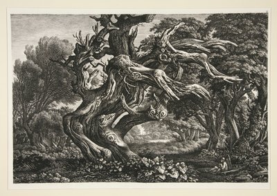 Paisagem de Carl Wilhelm Kolbe the elder