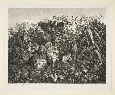 Paisagem de Carl Wilhelm Kolbe the elder