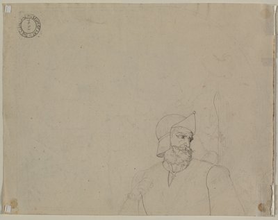 Soldado na Paisagem, segundo quartel do século XIX. de Carl Wilhelm Tischbein