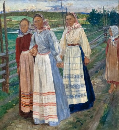 Sábado à noite de Carl Wilhelm Wilhelmson
