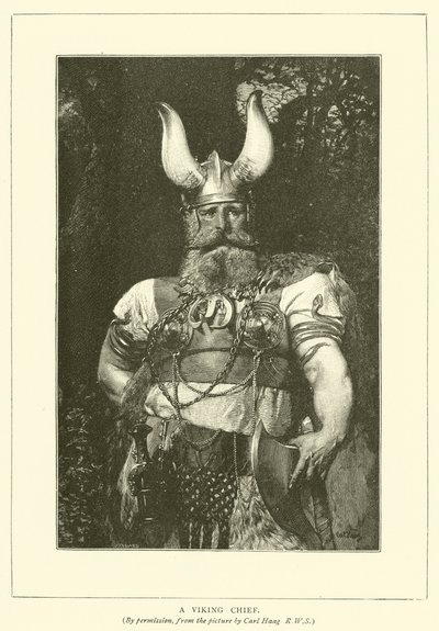 Um chefe viking de Carl after Haag