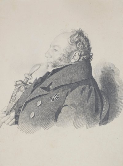 Retrato de Vasily Vasilyevich Kochubey 1784-1844, c. 1832 de Carl von Hampeln