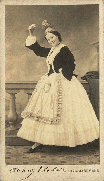 Fanny Elßler, 1870. de Carl von Jagemann