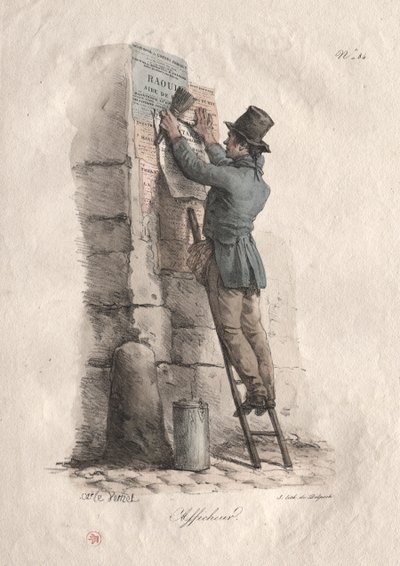 Cartaz de Bill. de Carle Vernet