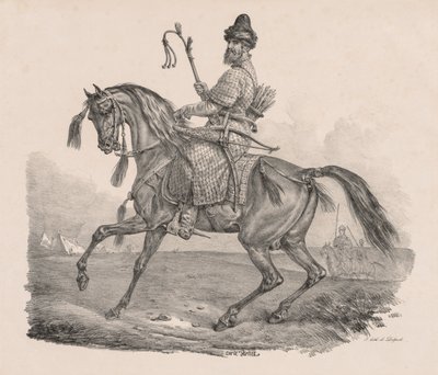 Cossack Cavalier, c. 1820 de Carle Vernet
