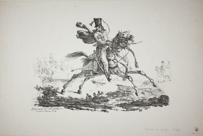 Hussard Galopando de Carle Vernet