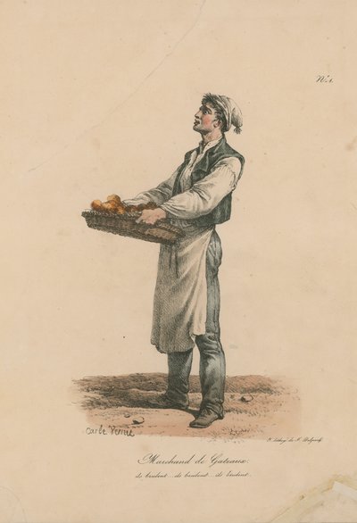 Comerciante de Bolo de Carle Vernet