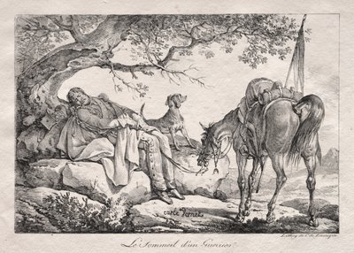 O Soldado Adormecido de Carle Vernet