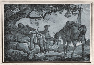 O Soldado Adormecido de Carle Vernet