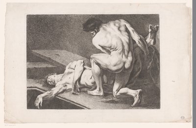 Estudo académico de dois nus masculinos
Seis estudos académicos (título da série)
Seis figuras académicas (título da série) de Carle van Loo