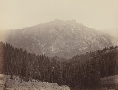 Butte de Downeville de Carleton E. Watkins