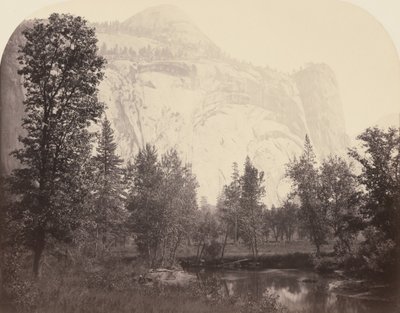 Vista do Rio dos Arcos Reais, Yosemite, 1861. de Carleton Emmons Watkins