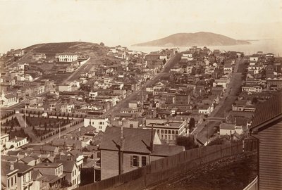 São Francisco, 1864, impresso ca. 1876. de Carleton Emmons Watkins