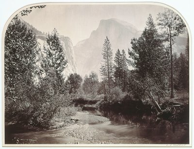Taysayac, Half Dome, 4967 Ft, Yosemite de Carleton Emmons Watkins