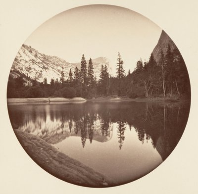 [Parque Nacional de Yosemite, Califórnia], c. 1878. de Carleton Emmons Watkins